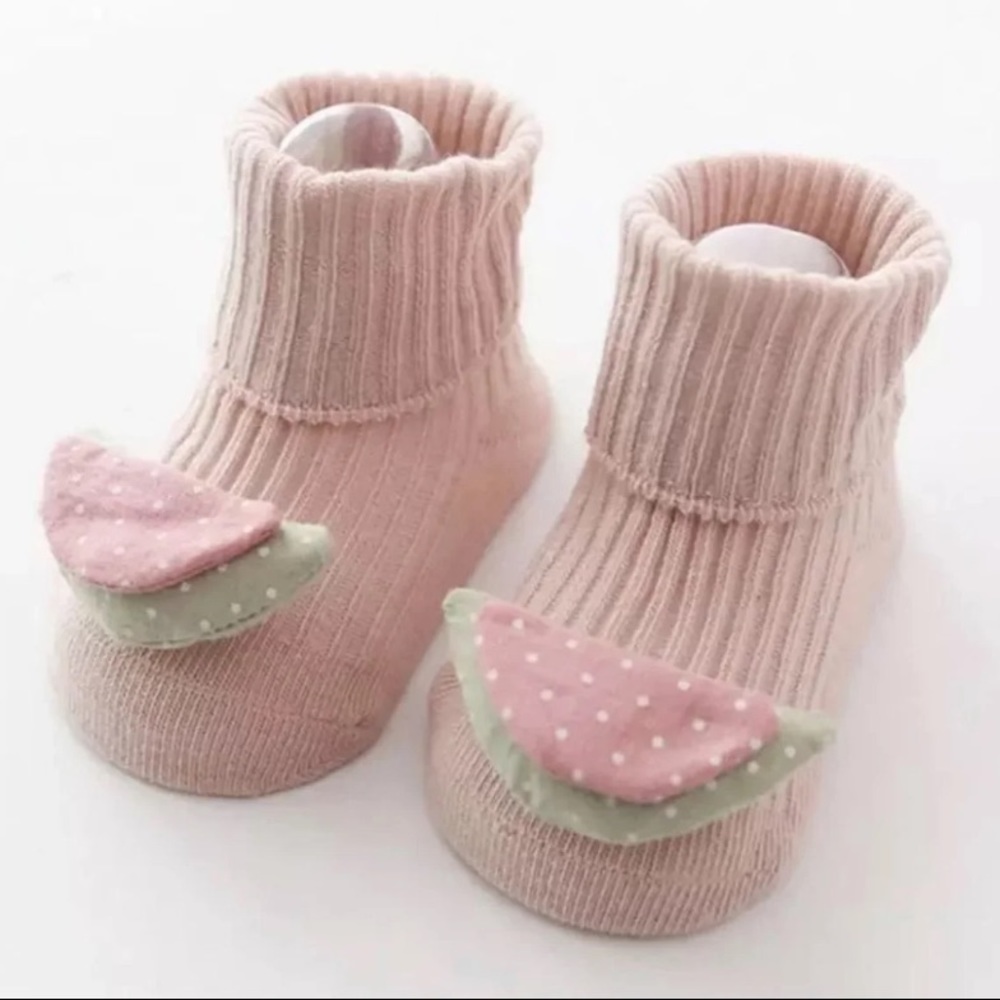 Baby Cotton Watermelon Socks